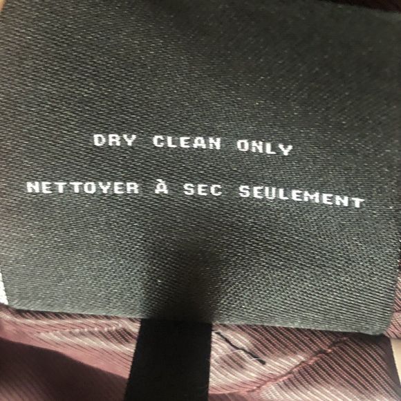 Cole Haan Men's Black Melton Wool Trucker Jacket Small NWT - Picture 8 of 16